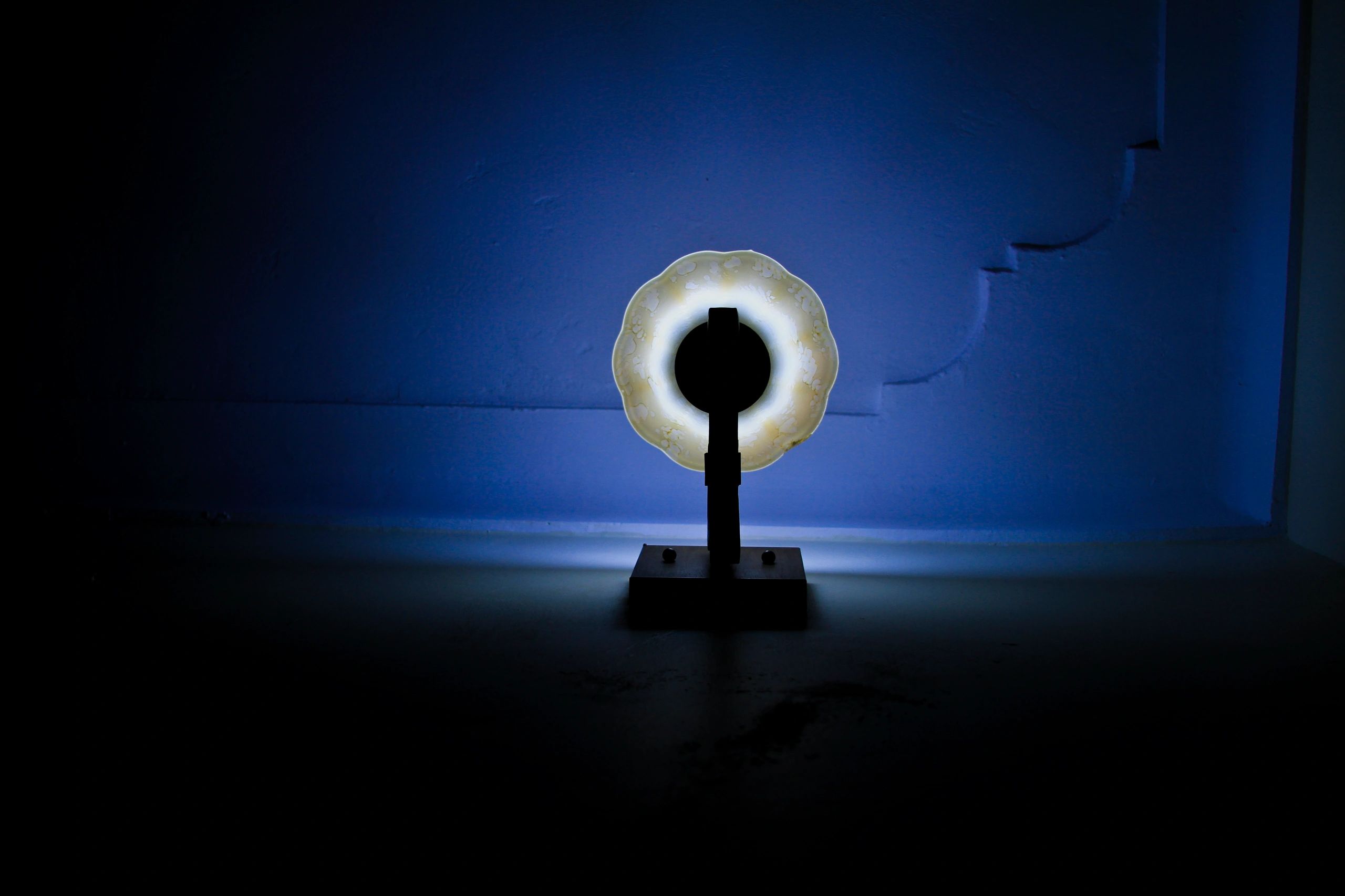 Abstract studio light detail used as a testimonial avatar image